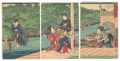 <strong>Toyokuni III and Hiroshige II</strong><br>Four Seasons of Genji by Two B......