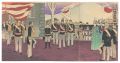 <strong>Kiyochika</strong><br>Emperor's Carriage Arrives at ......