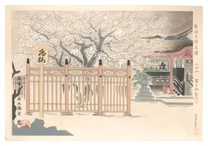 Holy Historical Sites / No. 22: Flying Plum of Tukushi Dazaihutenman / Tokuriki Tomikichiro