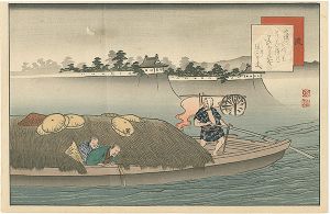 Fujikawa Tamenobu / Album of a travel to the famous places in Tokaido / Yodo