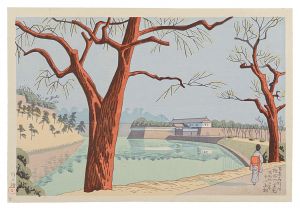 Famous Places of Tokyo / Spring Colours at Sakurada Gate﻿ / Asano Takeji