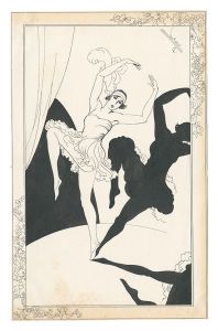 自筆画稿　／　岩田専太郎