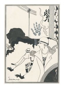 自筆画稿　／　岩田専太郎