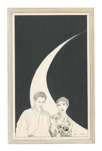 自筆画稿　／　岩田専太郎