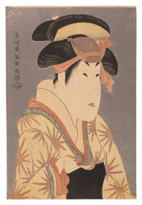 写楽｢三世瀬川菊之丞の田辺文蔵妻おしづ【復刻版】｣