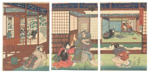 The Storehouse of Loyal Retainers / Act 9 / Kunisada I