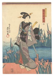 The Five Daring Women from the Old Story / Gokuin no Osen / Toyokuni III