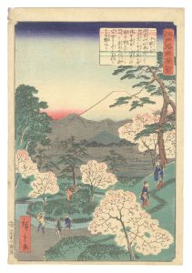 Pictures of Famous Places in Edo / Sendagaya / Hiroshige II