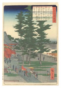 Views of Famous Places in Edo / Kanda Myojin Shrine / Hiroshige II