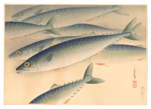 Ono Bakufu / Fish of Japan / No. 4 of Volume 2: Mackerel
