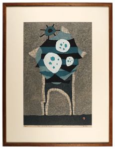 Figure of Winter Mountain / Azechi Umetaro