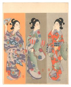 三美人(仮題) / 中山秋湖