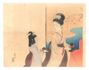 木版口絵 / 富岡永洗