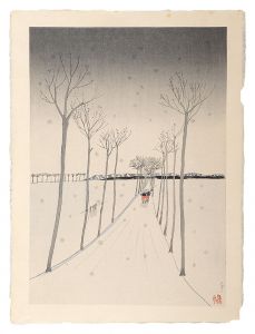 雪の越後路 / 斎藤真一