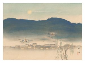 東山の夜色 / 松岡映丘