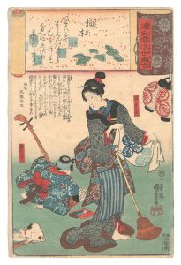 <strong>Kuniyoshi</strong><br>Genji Clouds Matched with Ukiy......