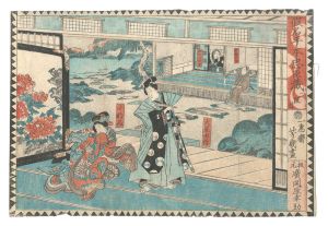 仮名手本忠臣蔵 二段目 / 芳幾