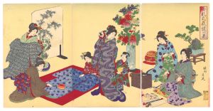Manners for Women: Sewing / Chikanobu