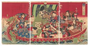 周重「七福神曽我乗合」