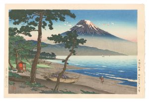 土屋光逸「三保の松原」