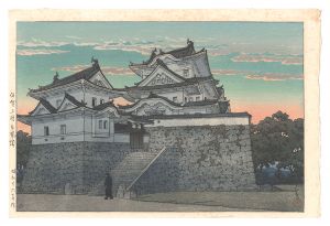 Kawase Hasui / Iga Ueno Hakuho Castle