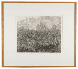 サトイモ畑　／　納谷雅幸