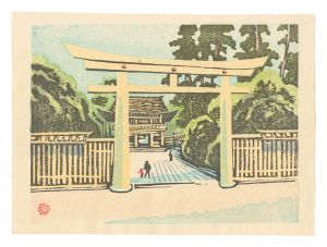 東京回顧図会　明治神宮　／　山口源