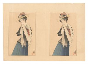 木版口絵　／　鰭崎英朋