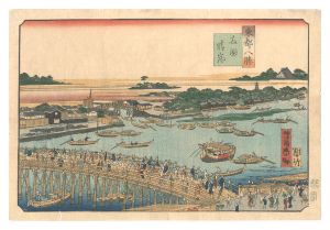 Eight Superb Views of the Eastern Capital / Clearing Weather at Ryogoku / Shunso