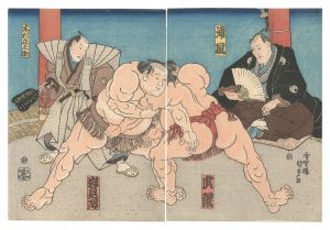 国貞初代「相撲絵」
