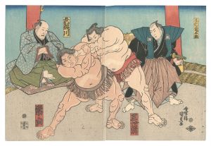 国貞初代「相撲絵」