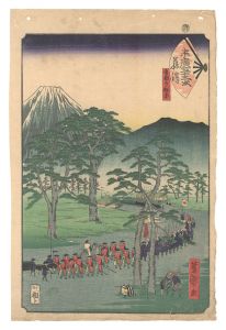 末広五十三次　藤沢　／　芳盛