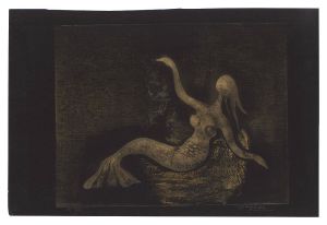 作品（人魚）　／　永瀬義郎