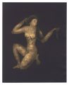 Woman Combing Her Hair