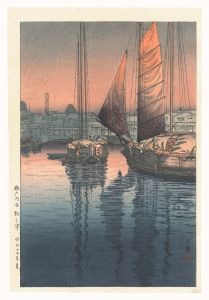 瀬戸内海　鞆之津　／　土屋光逸