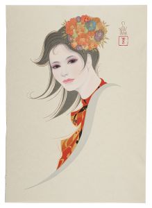 岩田専太郎「春浅く」