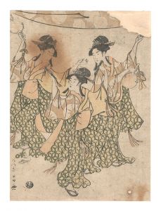 Three Women Dancing / Eisho