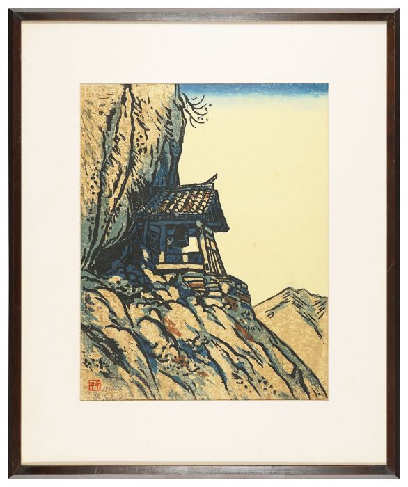 武田由平「羅漢寺鐘楼」