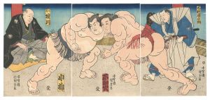 国貞初代「相撲絵」