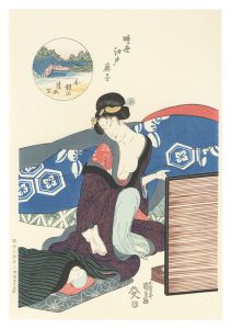 <strong>Kunisada I</strong><br>Edo Tie-dying in the Modern St......