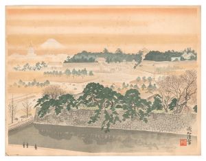 宮城と富士　／　定方塊石