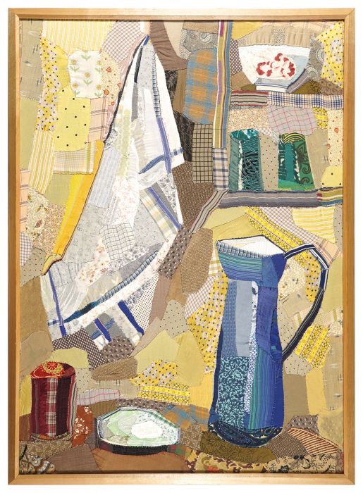 エドリカ・ヒューズ「台所の静物-青の水差し」