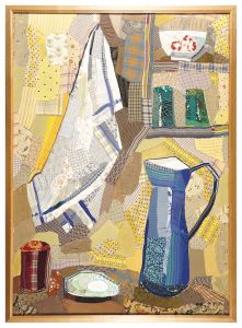 Kitchen Still Life with Blue Jug