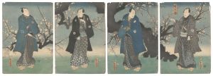 Plum Blossom in Darkness / Toyokuni III