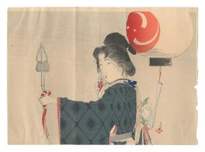 木版口絵　／　筒井年峰