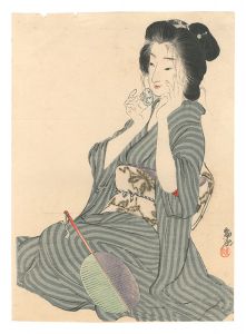 木版口絵　／　尾竹国観