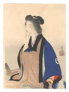 木版口絵　／　尾竹国観