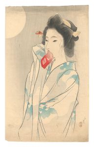 木版口絵　／　富岡永洗