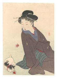 木版口絵　／　武内桂舟
