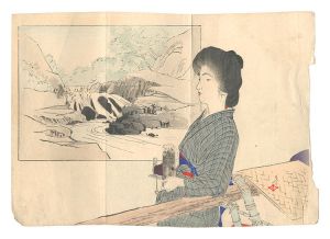 木版口絵　／　筒井年峰